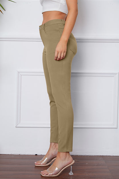 StretchyStitch Pants by Basic Bae - Tote and Lounge