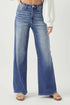 Risen Full Size High Rise Wide Leg Jeans - Tote and Lounge