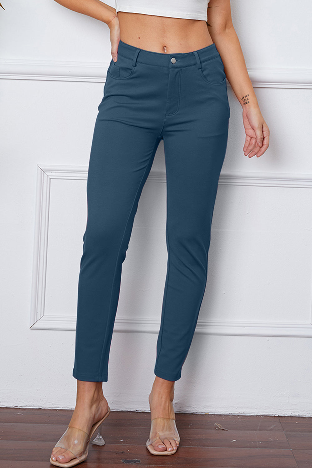 StretchyStitch Pants by Basic Bae - Tote and Lounge