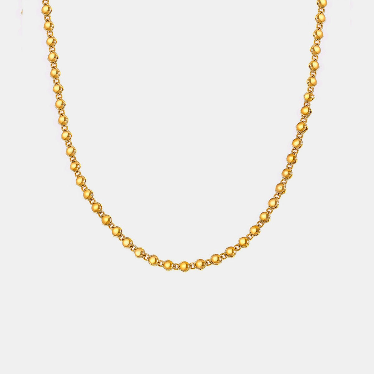 18K Gold-Plated Copper Necklace - Tote and Lounge