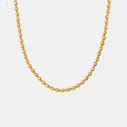 18K Gold-Plated Copper Necklace - Tote and Lounge