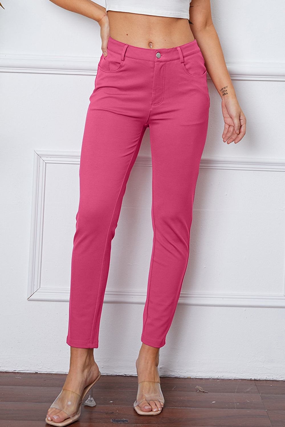 StretchyStitch Pants by Basic Bae - Tote and Lounge